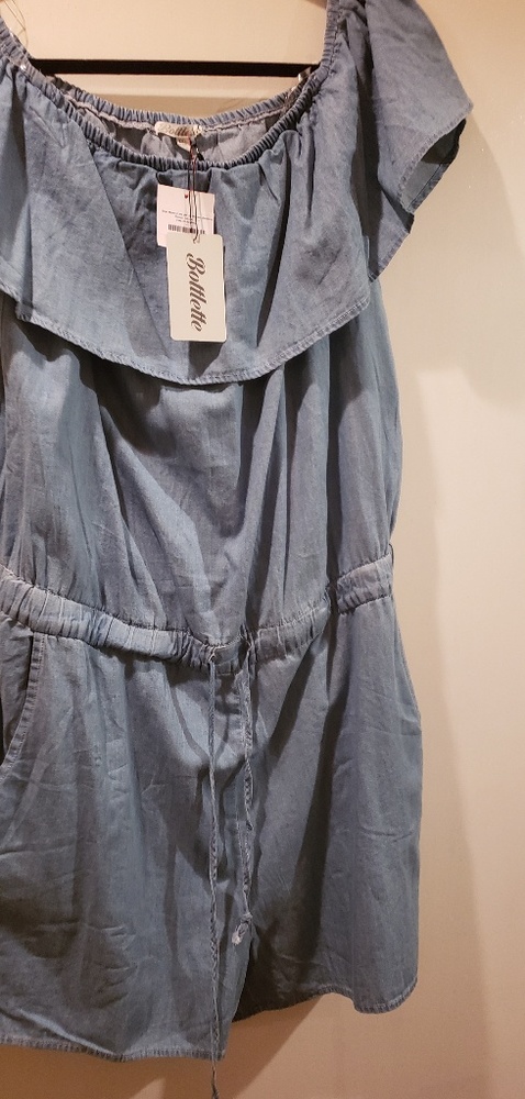 Chambray romper